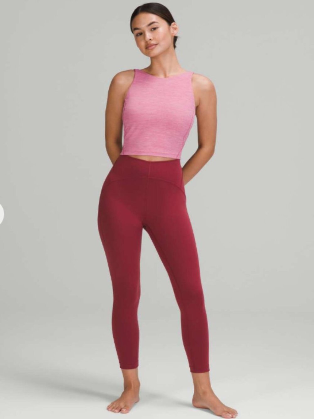 LULU ALIGN HIGH NECK TANK TOP